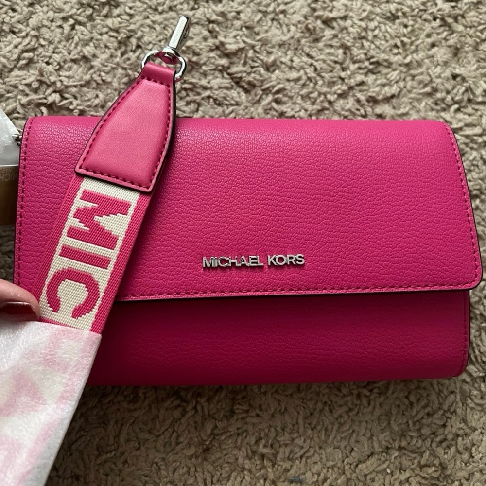 Michael Kors Fuchsia Crossbody Bag